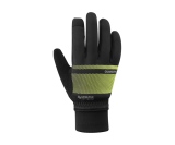 Cykelhandskar Shimano Infinium Primaloft GORE-TEX Svart/Gul